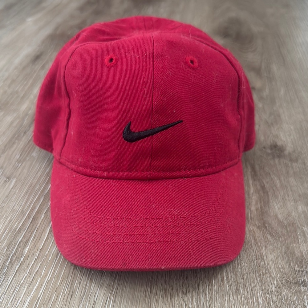 Infant Red Nike Baseball Hat